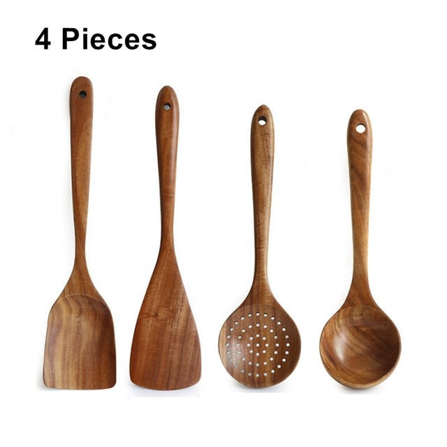 spatule en bois cuisine 