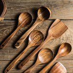 spatule en bois cuisine 