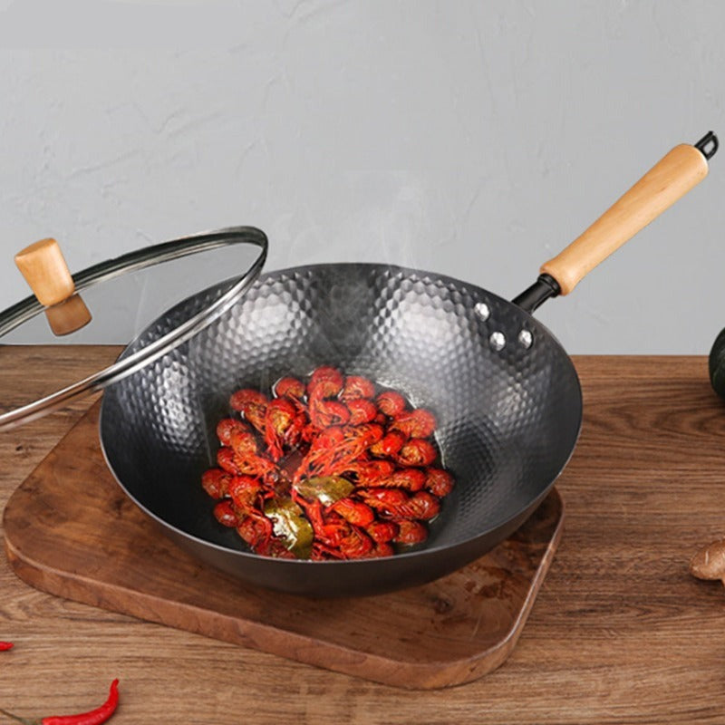 WOK ACIER CARBONE