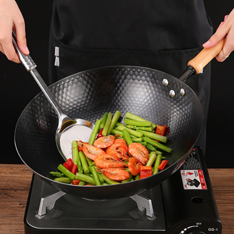 WOK ACIER CARBONE