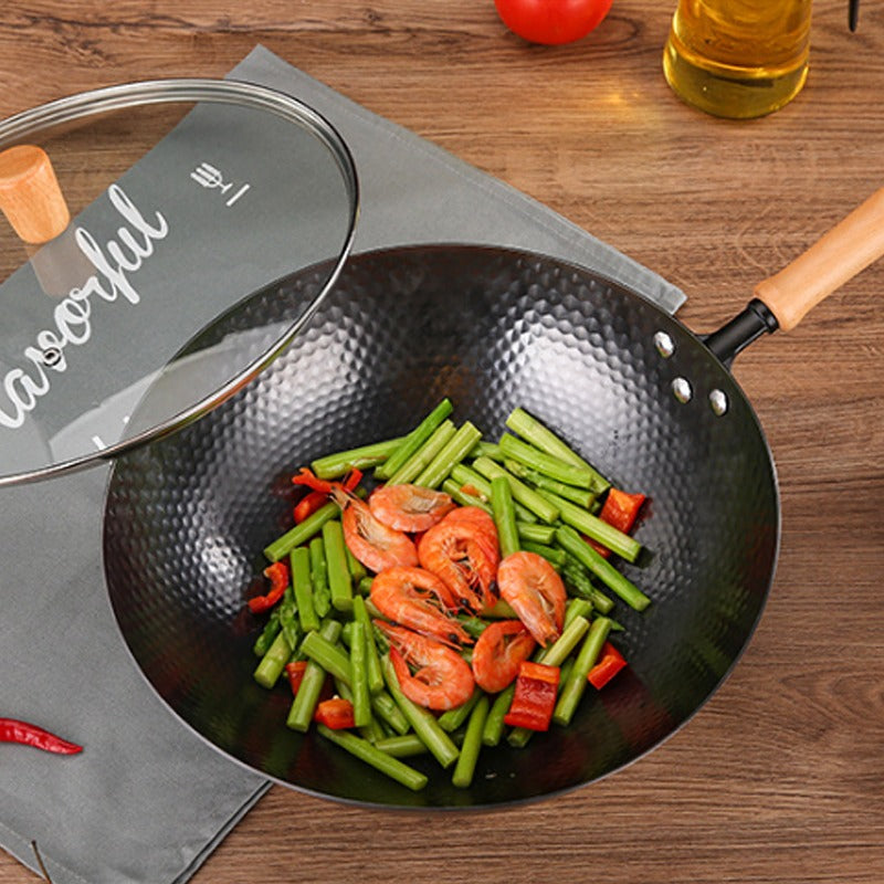 WOK ACIER CARBONE