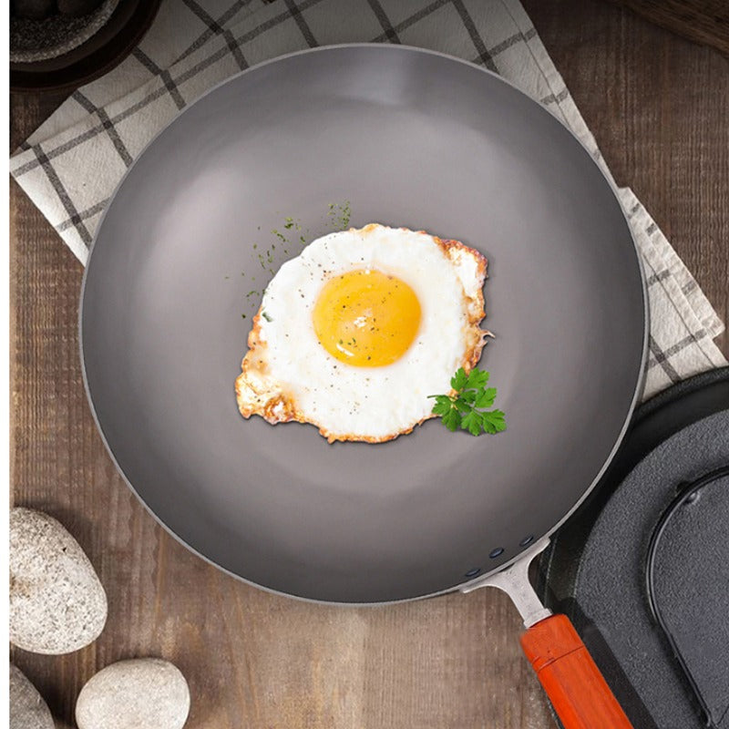 wok aluminium forgé